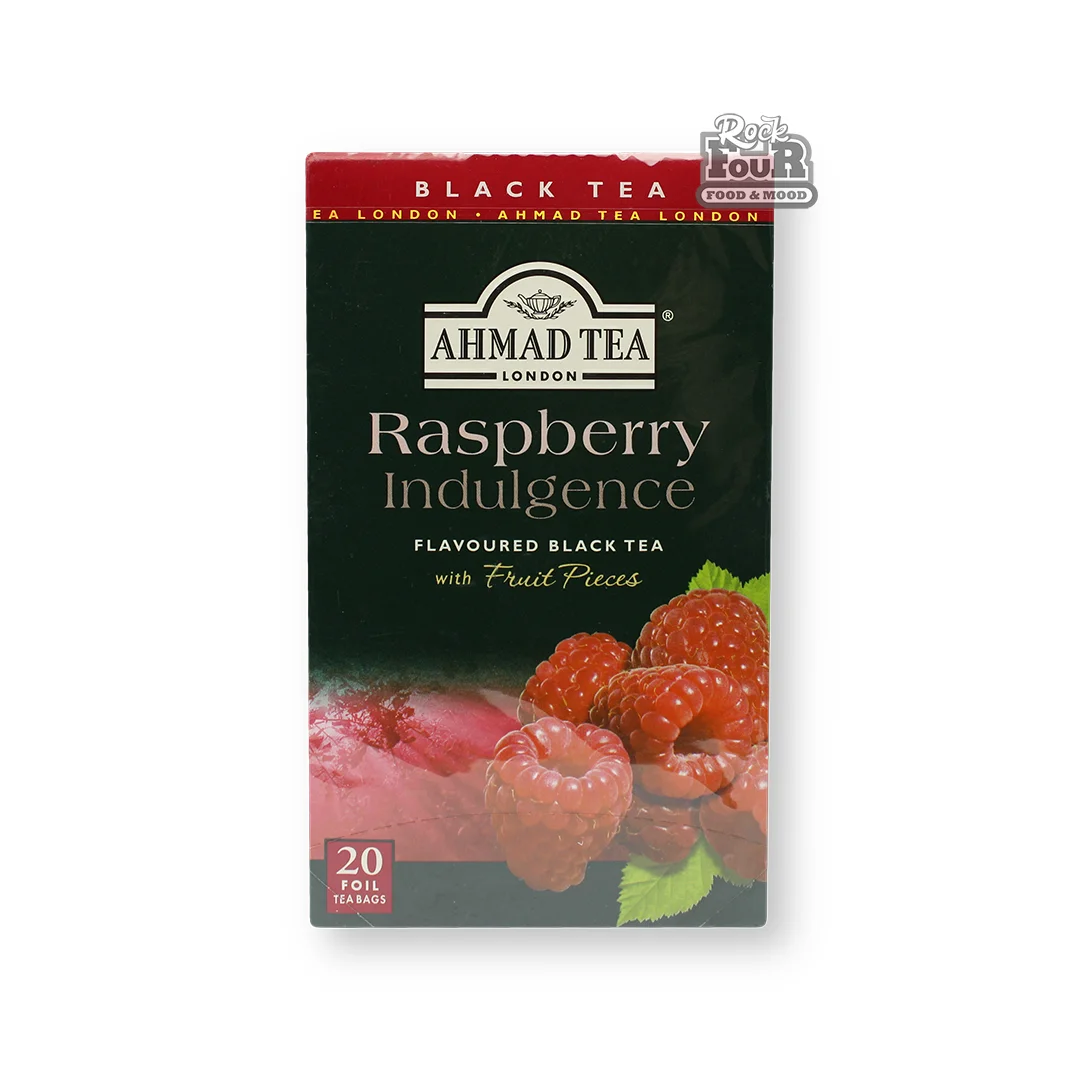 Black tea "AHMAD TEA Raspberry Indulgence" 20pcs